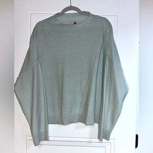 The Alani Cashmere Mock-Neck Sweater by Pilcro